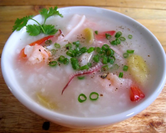 Cháo thập cẩm hải sản