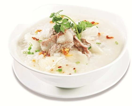 Cháo sườn non pho mai ngũ cốc